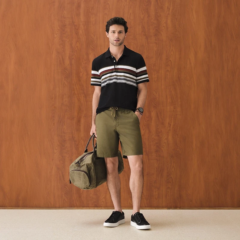 mutual weave Mens 11" Pull-On Short