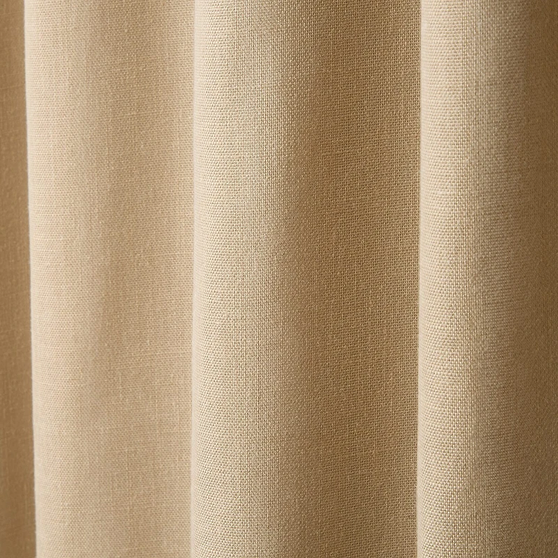 Town And Country Arlo Solid Tab Top Blackout Set of 2 Curtain Panel