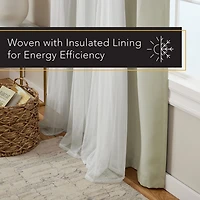 Town And Country Talia Grommet Top Room Darkening Set of 2 Curtain Panel