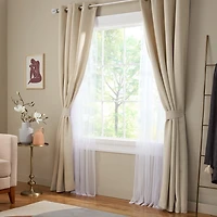 Town And Country Oslo Grommet Top Room Darkening Set of 2 Curtain Panel