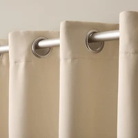 Town And Country Oslo Grommet Top Room Darkening Set of 2 Curtain Panel