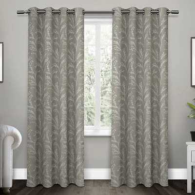 Exclusive Home Curtains Kilberry Grommet Top Room Darkening Set of 2 Curtain Panel