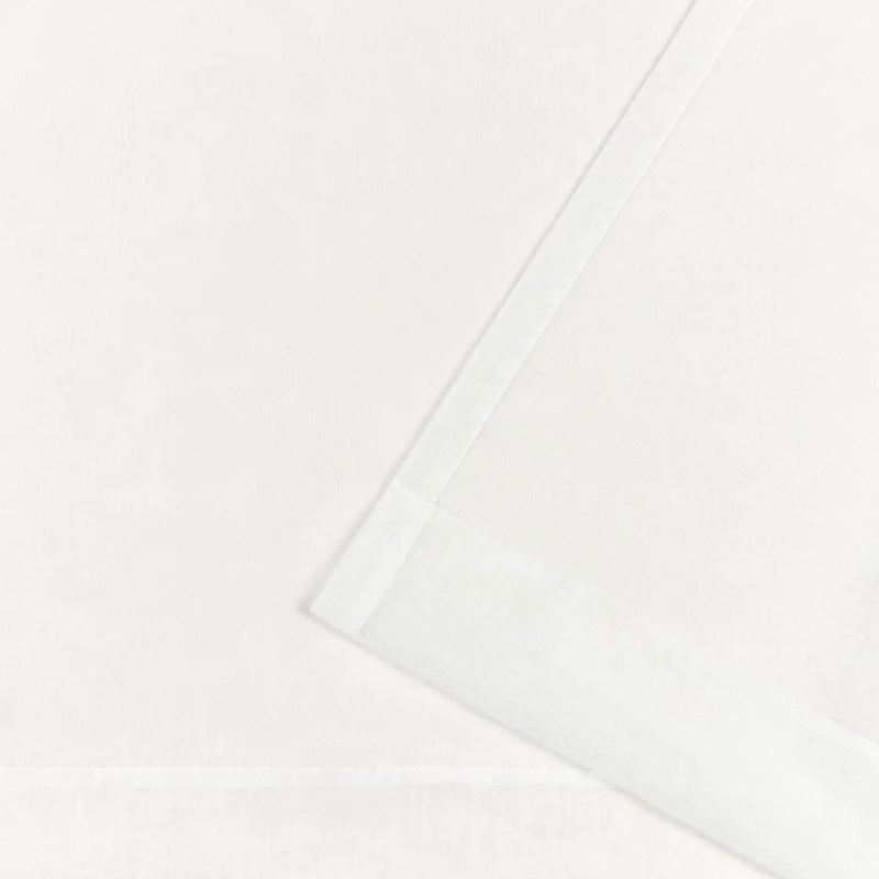 Exclusive Home Curtains Hawkins Ring Top Sheer Set of 2 Curtain Panel