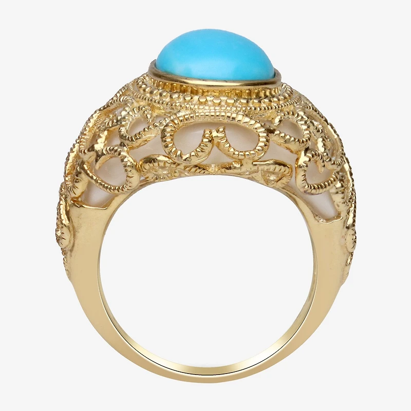 LIMITED QUANTITIES Genuine Turquoise Scroll Ring