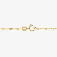 Gold Addiction Womens 14K Gold 18 Inch Chain Necklace