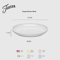 Fiesta Coupe 40oz. Dinner Bowl