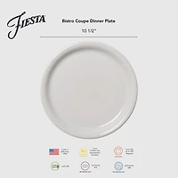 Fiesta Bistro Coupe 4-pc. Dinner Plate
