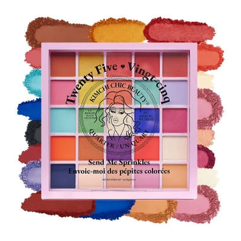 KimChi Chic Beauty Twenty Five Palette - 01 Send Me Sprinkles