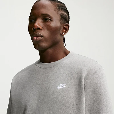 Nike Club Mens Crew Neck Long Sleeve Sweatshirt