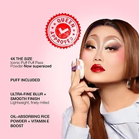 KimChi Chic Beauty Giant Puff Puff Pass Set & Bake Powder
