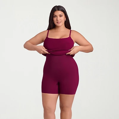 S3 Apparel Shapewear Womens Scoop Neck Sleeveless Bodycon Dress