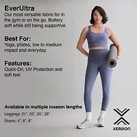 Xersion EverUltra™ Womens Medium Support Long Line Bra