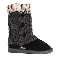 Muk Luks Womens Cheryl Pull-on Booties