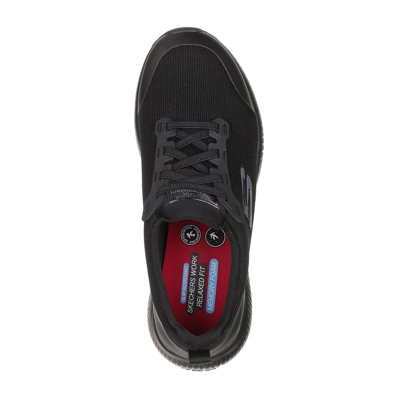 Skechers Squad Slip Resistent Womens Round Work Shoes