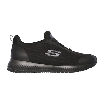 Skechers Squad Slip Resistent Womens Round Work Shoes