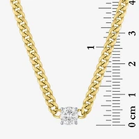 Diamond Addiction (G-H / Si2-I1) Womens 1/ CT. T.W. Lab Grown White Diamond 10K Gold 18 Inch Pendant Necklace