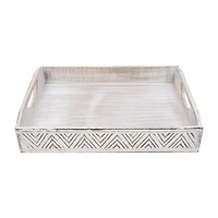 Northlight Chevron Display 2-pc. Decorative Tray