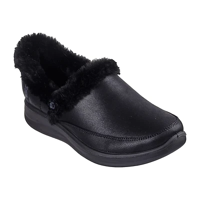 Skechers Cozy Escape Womens Memory Foam Slip-On Slippers