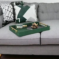 Cheungs Faux Shagreen Rectangular Decorative Tray