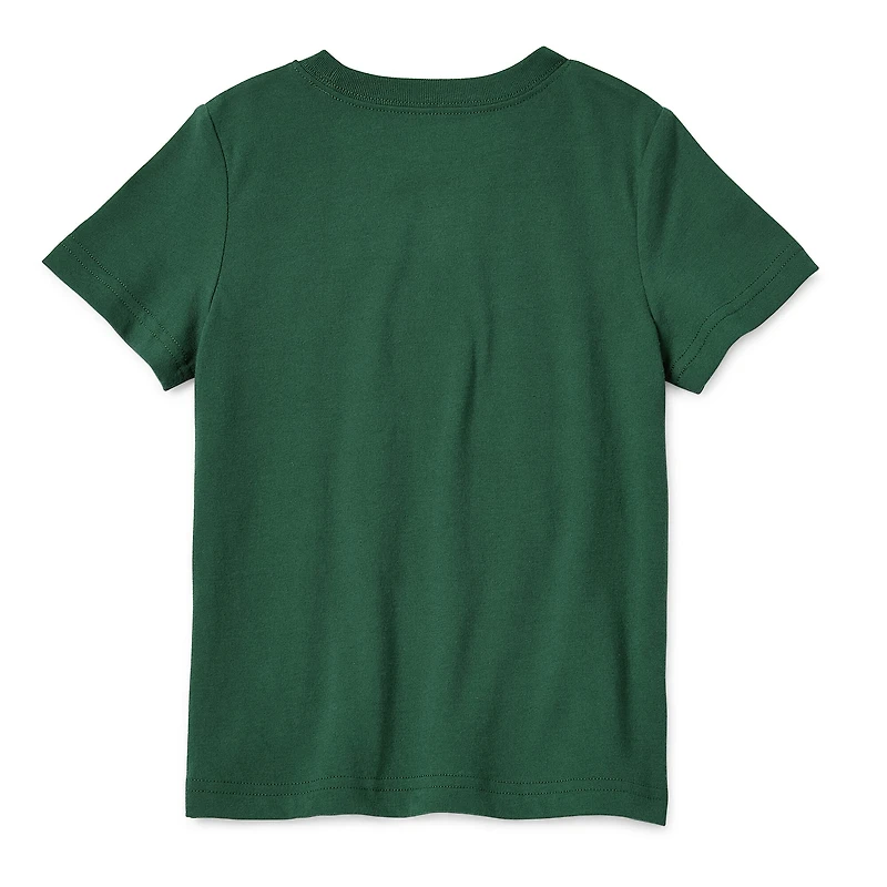 Okie Dokie Toddler & Little Boys Crew Neck Short Sleeve Regular Fit Graphic T-Shirt