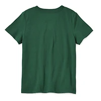 Okie Dokie Toddler & Little Boys Crew Neck Short Sleeve Regular Fit Graphic T-Shirt
