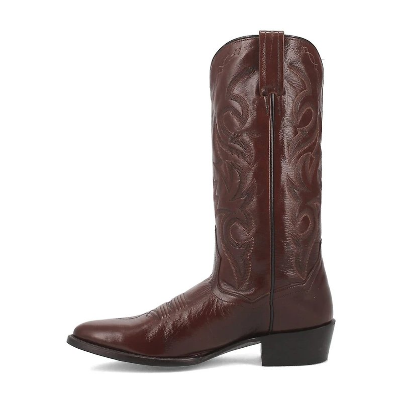 Dan Post Mens Milwaukee Block Heel Cowboy Boots