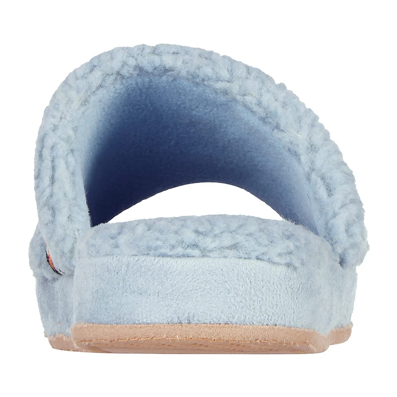 Isotoner Clara Recycled Berber Womens Memory Foam Slip-On Slippers