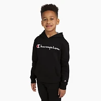 Champion Big Kid Boys Long Sleeve Embroidered Fleece Active Hoodie