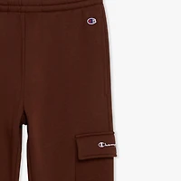 Champion Big Kid Boys Cuffed Mid Rise Regular Fit Fleece Jogger Pant