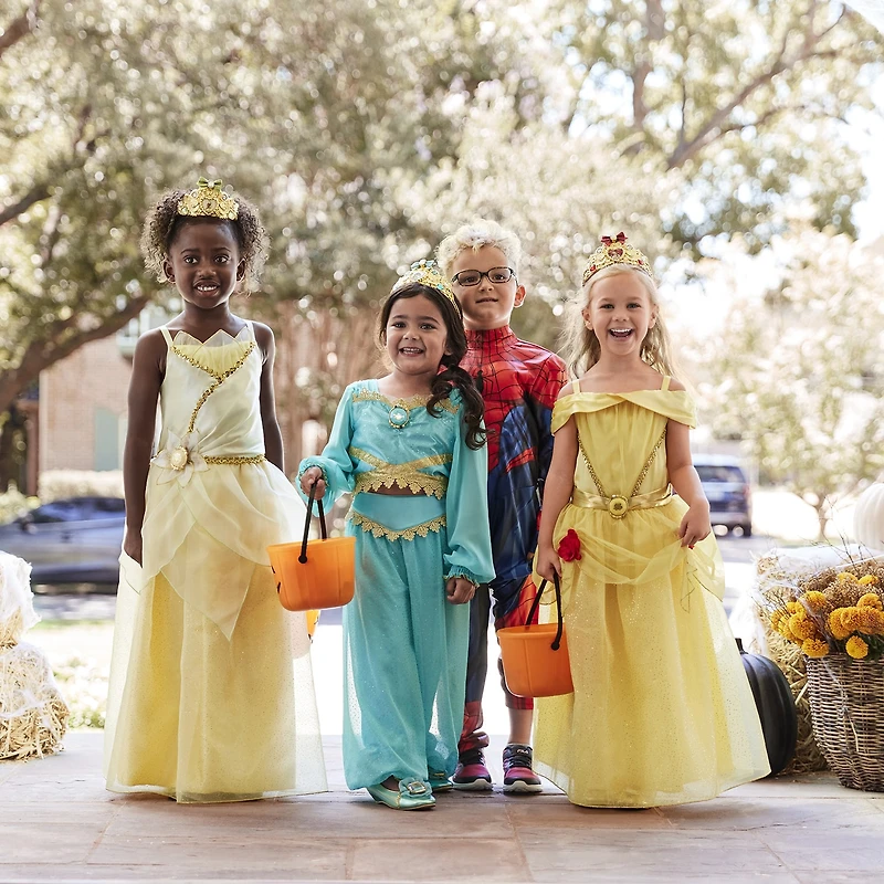 Disney Collection Tiana Role Play Princess & The Frog Girls Dress Up Costume