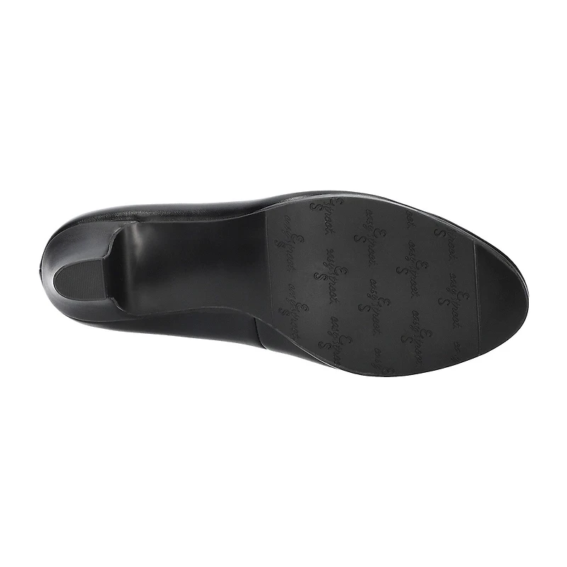 Easy Street Equinox Womens Round Stiletto Heel Pumps