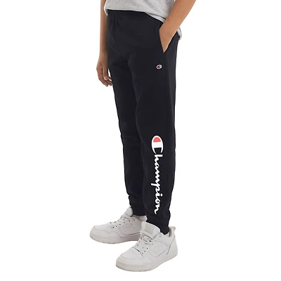 Champion Big Kid Boys Cuffed Classic Fit Fleece Jogger Pant