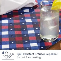 Town And Country Patriotic Plaid 4 Pack Placemat