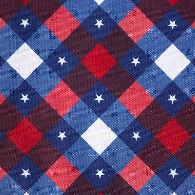 Town And Country Patriotic Plaid 4 Pack Placemat