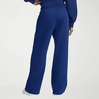 Champion Womens Wide Leg Mid Rise Regular Fit Fleece Sweatpant