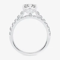 (H-I / SI1-SI2) Signature By Modern Bride Womens 3 CT. T.W. Lab Grown White DiamondIn  14K Gold Pear Bridal Set