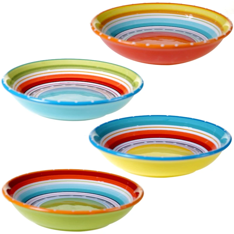 Certified International Mariachi Set of 4 Pasta Bowls