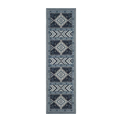 Safavieh Classic Vintage Collection Border Geometric Runner Rug
