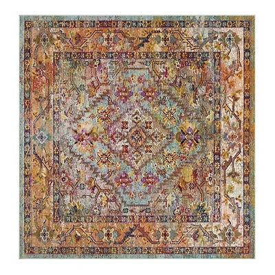 Safavieh Crystal Collection Brooklyn Oriental Square Area Rug