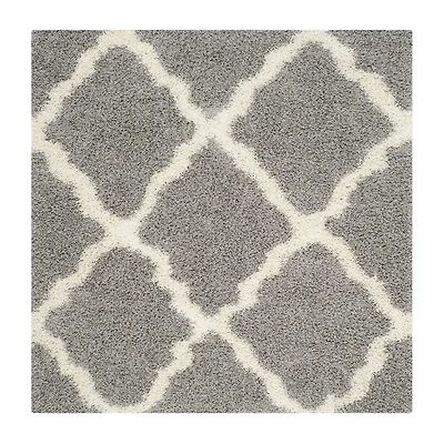 Safavieh Dallas Shag Collection Caris Geometric Square Area Rug