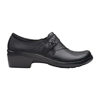 Clarks Angie Pearl Womens Round Closed Toe Slip-On Shoe