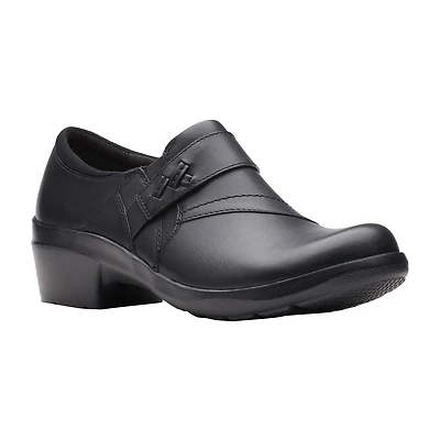 Clarks Angie Pearl Womens Round Closed Toe Slip-On Shoe