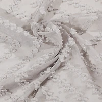 Stratford Park Angelina Grommet Top Sheer Set of 2 Curtain Panel
