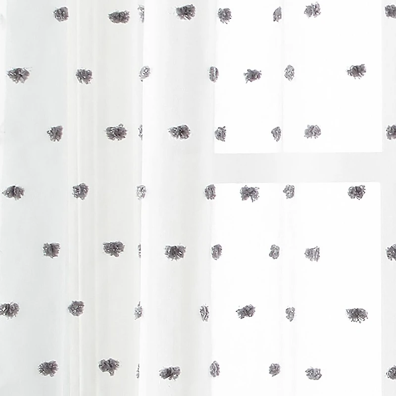 Stratford Park Celyn Grommet Top Sheer Set of 2 Curtain Panel