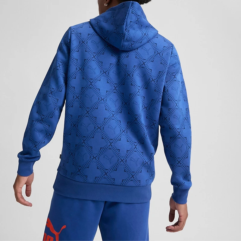 PUMA Mens Long Sleeve Fleece Active Hoodie