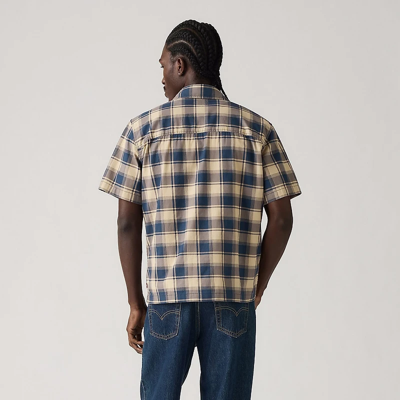 Levi's® Mens Short Sleeve Regular Fit Button-Down Shirt
