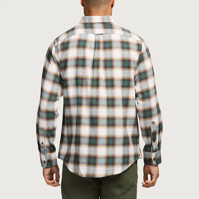 IZOD Stratton Mens Long Sleeve Stretch Fabric Classic Fit Flannel Shirt