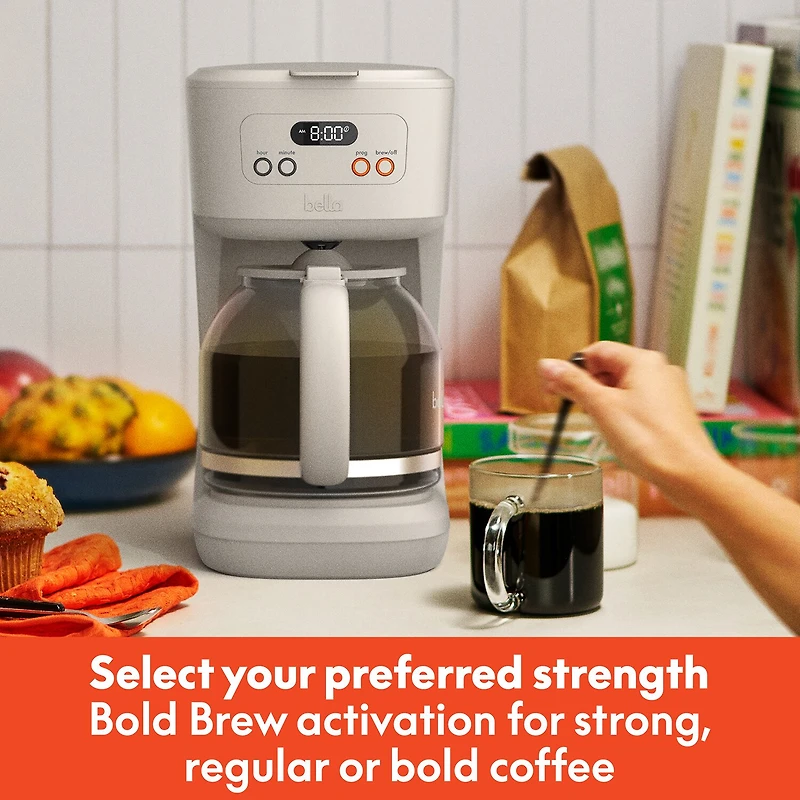 bella 12-Cup Programmable Coffee Maker