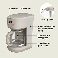 bella 12-Cup Programmable Coffee Maker