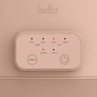 bella 6qt Programmable Slow Cooker, Fits-anywhere™ kitchenware